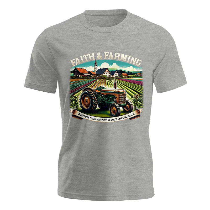 Faith And Farming 4 - Unisex Jersey Short Sleeve Tee