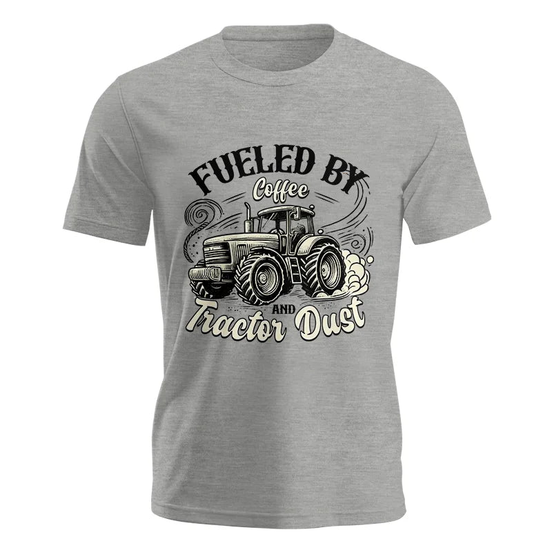 Image of Fueled By Coffee And Tractor Dust 2 - Unisex Jersey Short Sleeve Tee