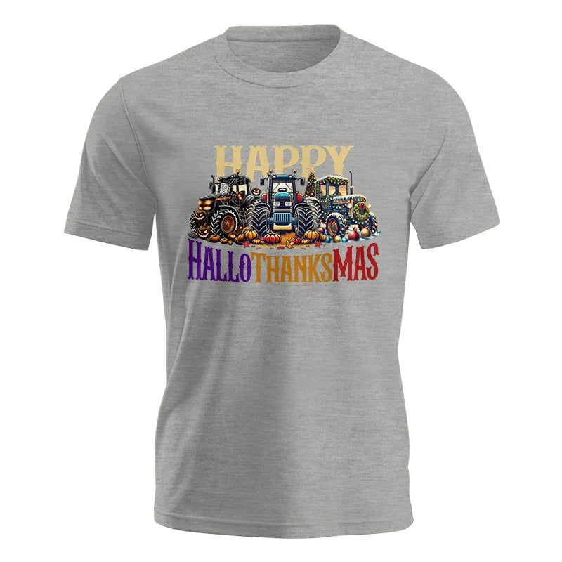 Happy HalloThanksMas - Unisex Jersey Short Sleeve Tee