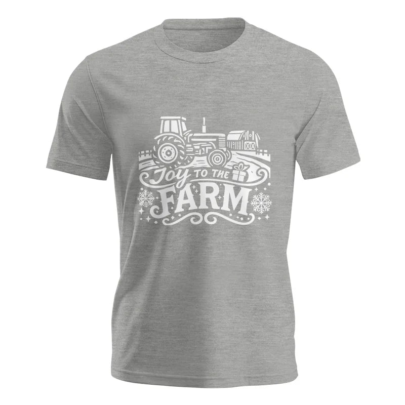 Image of Joy To The Farm 1 - Unisex Jersey Short Sleeve Tee