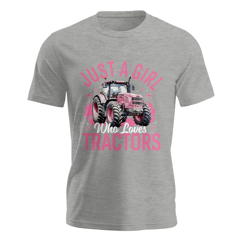 Just A Girl Who Loves Tractors 2 - Unisex Jersey Short Sleeve Tee