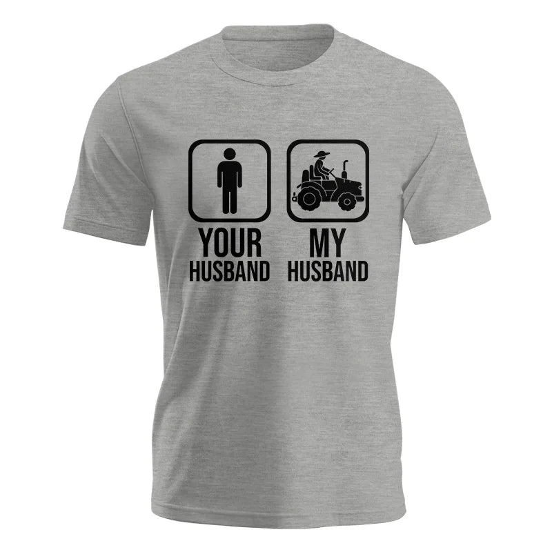 My Husband Is Cooler Than Yours Funny Farm Tractor 2 - Unisex Jersey Short Sleeve Tee