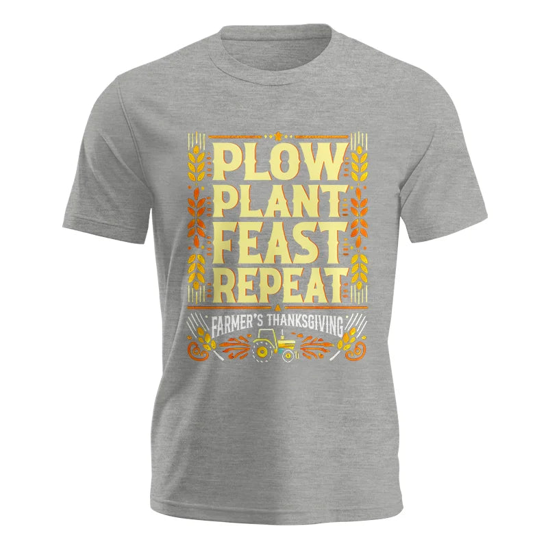 Plow Plant Feast Repeat - Unisex Jersey Short Sleeve Tee