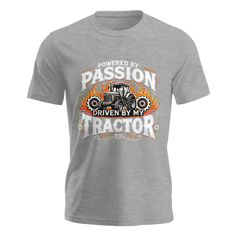 Powered By Passion Driven By My Tractor 1 - Unisex Jersey Short Sleeve Tee