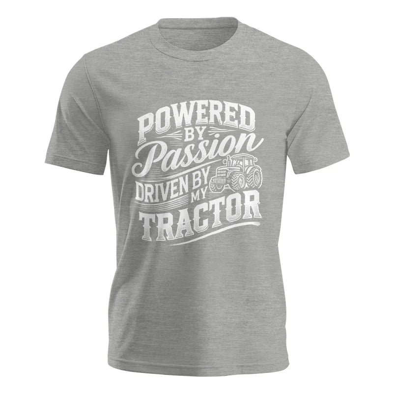 Powered By Passion Driven By My Tractor 2 - Unisex Jersey Short Sleeve Tee