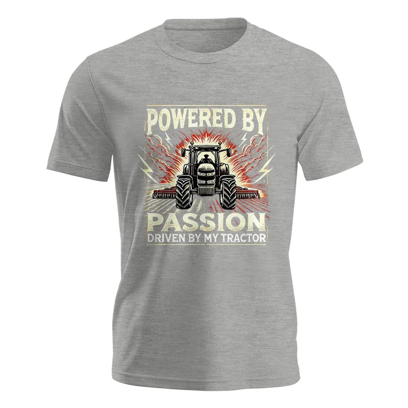 Image of Powered By Passion Driven By My Tractor 4 - Unisex Jersey Short Sleeve Tee