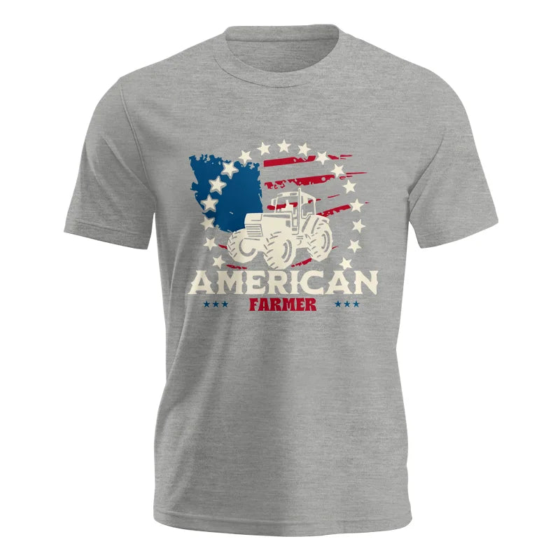 Proud To Be An American Farmer Citizen Veteran - Unisex Jersey Short Sleeve Tee