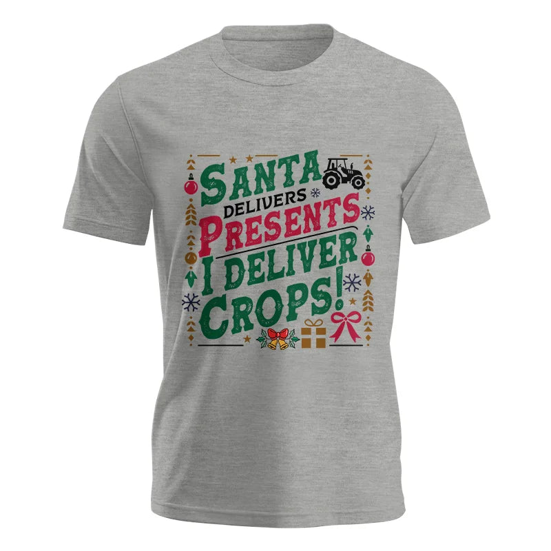 Santa Deliver Present I Deliver Crops! - Unisex Jersey Short Sleeve Tee