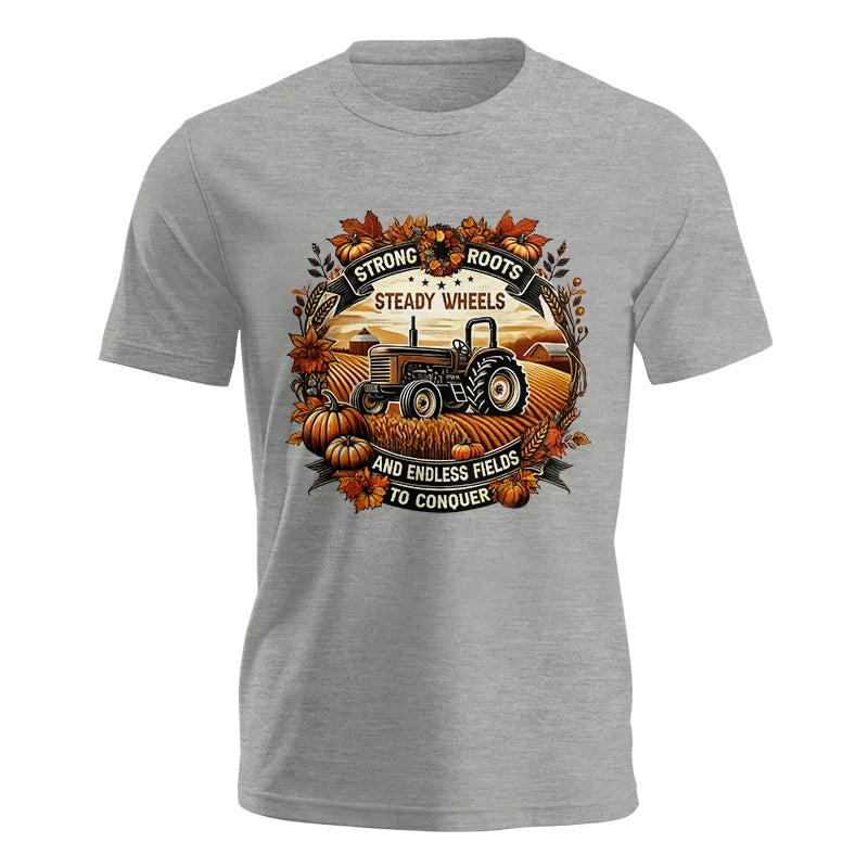 Image of Thanksgiving Farmer Endless Fields To Conquer 1 - Unisex Jersey Short Sleeve Tee