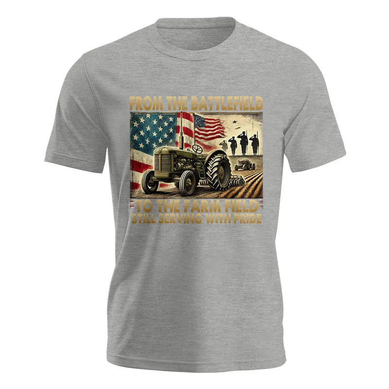 Veteran Farmer From The Battlefield To The Farm Field 1 - Unisex Jersey Short Sleeve Tee