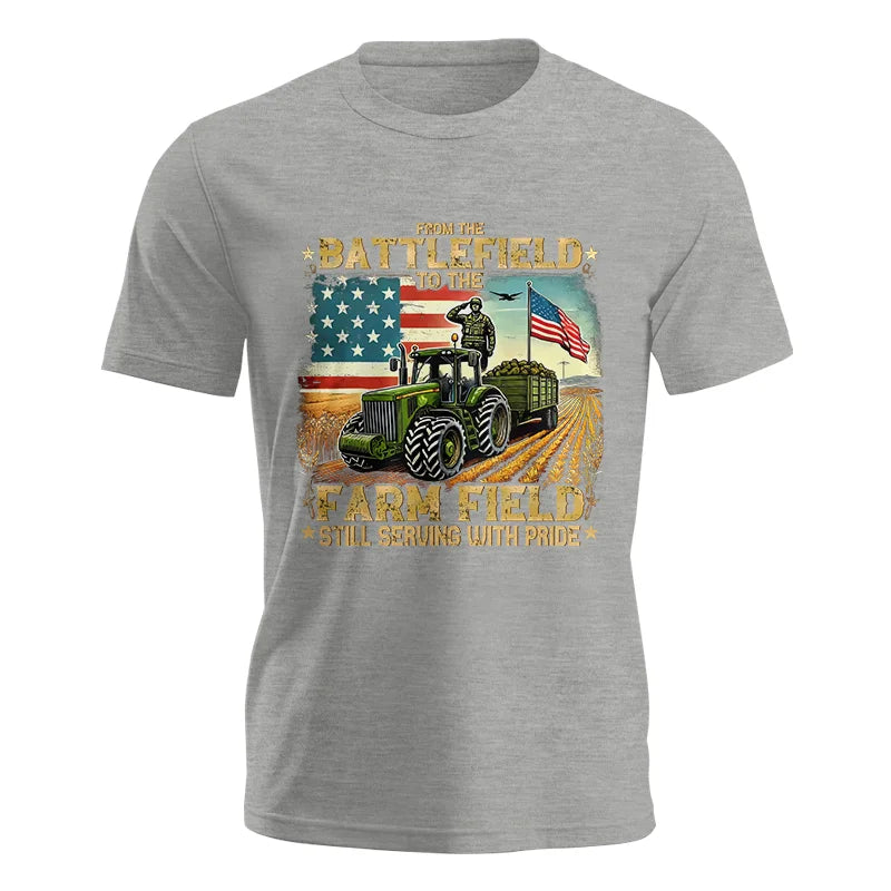 Veteran Farmer From The Battlefield To The Farm Field 2 - Unisex Jersey Short Sleeve Tee