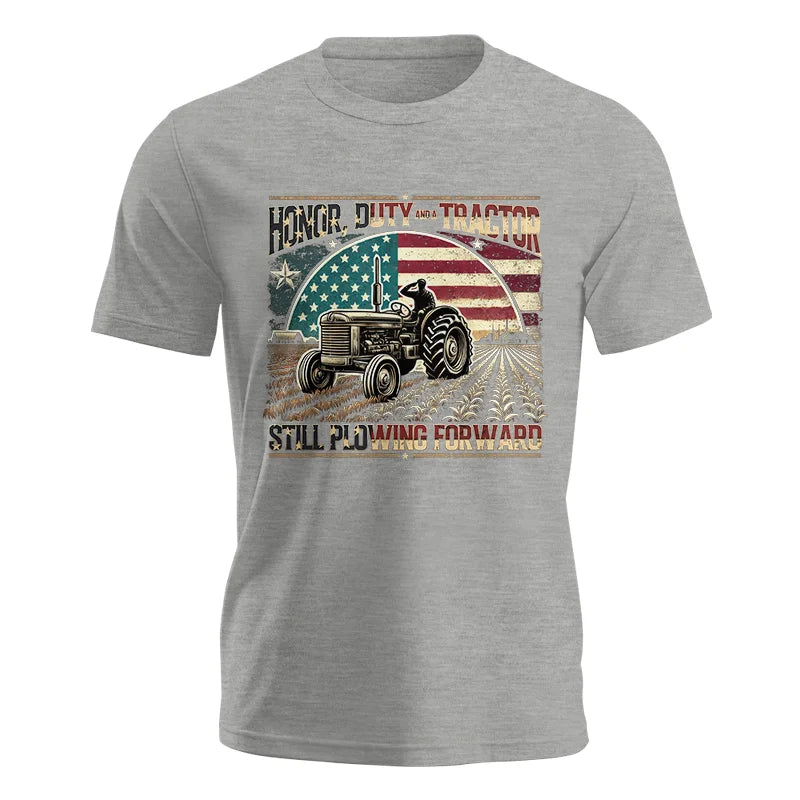 Veteran Farmer Honor Duty And A Tractor 1 - Unisex Jersey Short Sleeve Tee