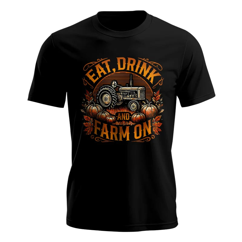 Eat Drink and Farm On 2 - Unisex Jersey Short Sleeve Tee