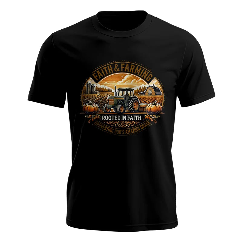 Image of Faith And Farming 1 - Unisex Jersey Short Sleeve Tee