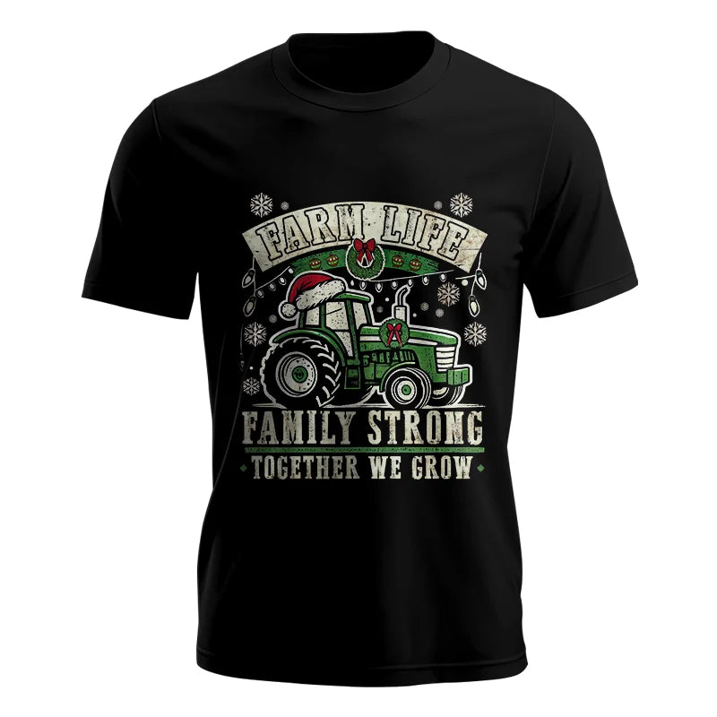 Image of Farm Life Family Strong Together We Grow - Unisex Jersey Short Sleeve Tee