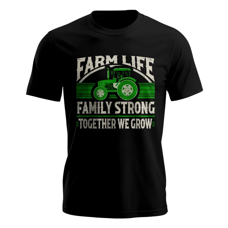 Image of Farm life Family Strong_Together We grow - Unisex Jersey Short Sleeve Tee