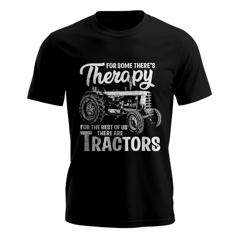 Funny Farmer Therapy Vintage Tractor Lover - Unisex Jersey Short Sleeve Tee