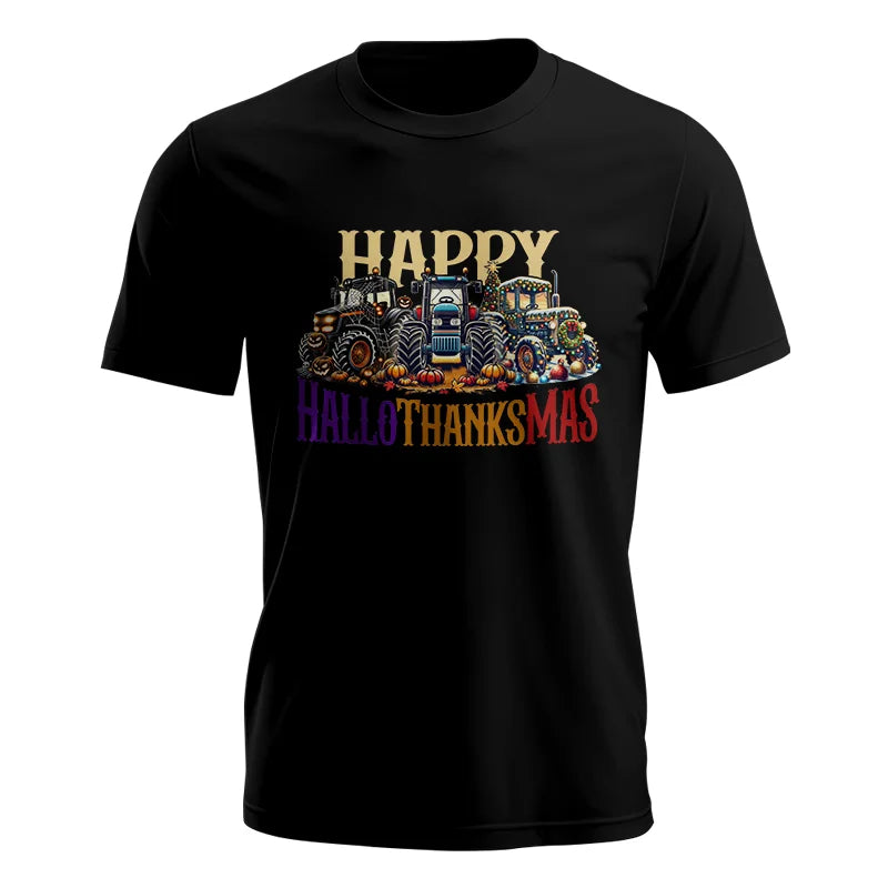 Image of Happy HalloThanksMas - Unisex Jersey Short Sleeve Tee