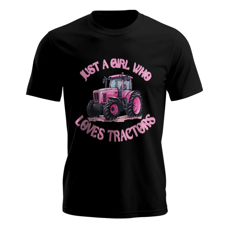 Image of Just A Girl Who Loves Tractors 1 - Unisex Jersey Short Sleeve Tee