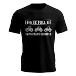 Life Is Full Of Important Choices 16 - Unisex Jersey Short Sleeve Tee