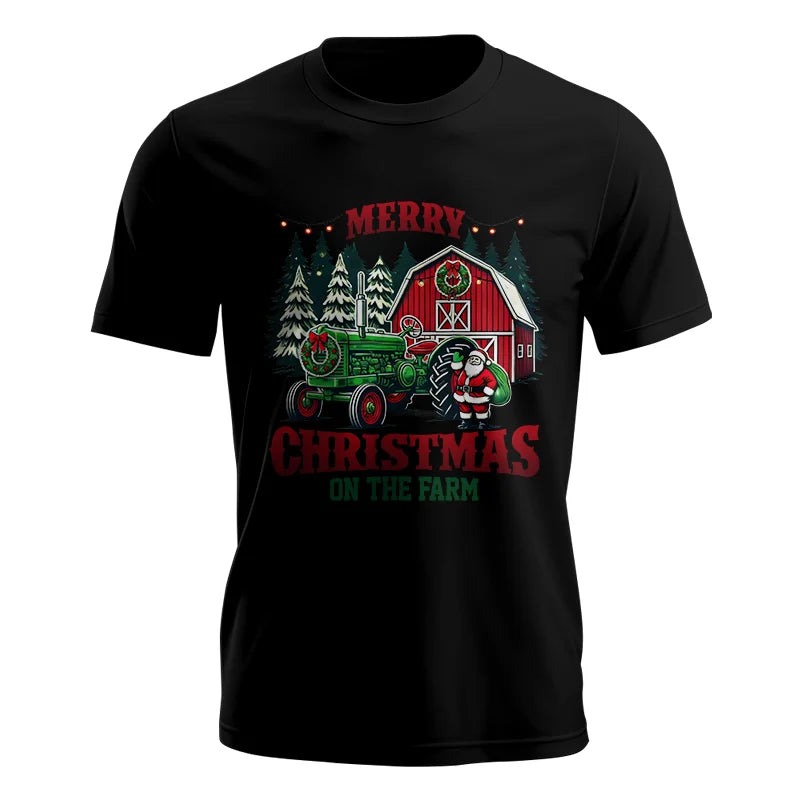 Merry Christmas On The Farm 3 - Unisex Jersey Short Sleeve Tee