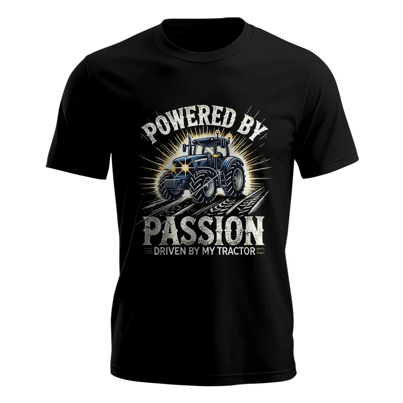 Powered By Passion Driven By My Tractor - Unisex Jersey Short Sleeve Tee