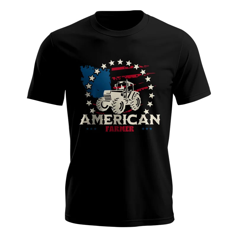 Proud To Be An American Farmer Citizen Veteran - Unisex Jersey Short Sleeve Tee