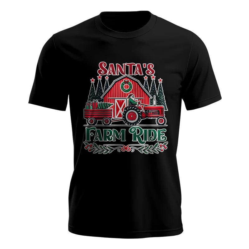 Santa's Farm Ride 1 - Unisex Jersey Short Sleeve Tee