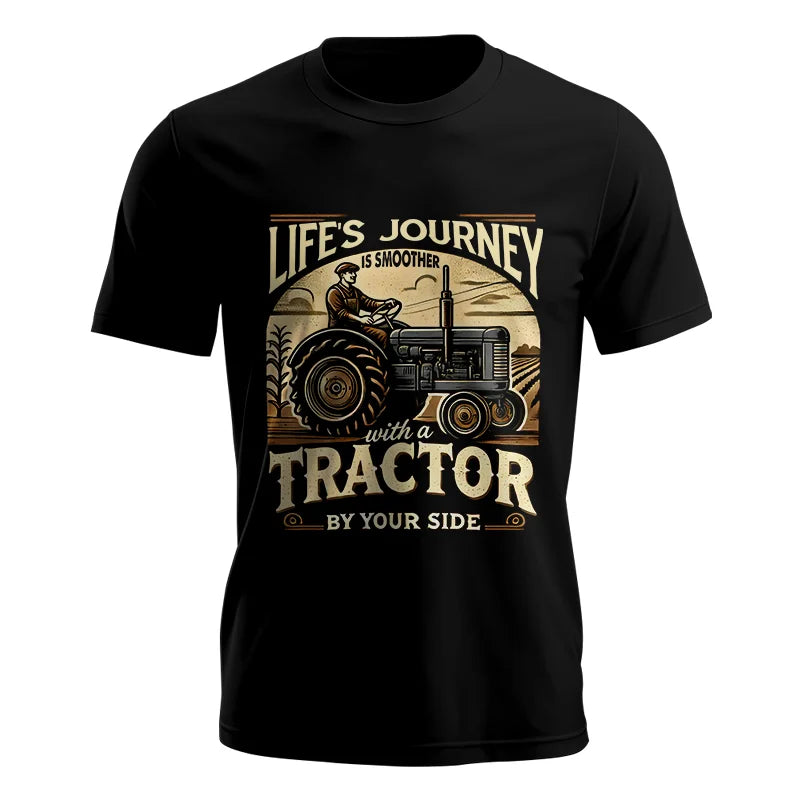 Smoother With A Tractor By Your Side - Unisex Jersey Short Sleeve Tee