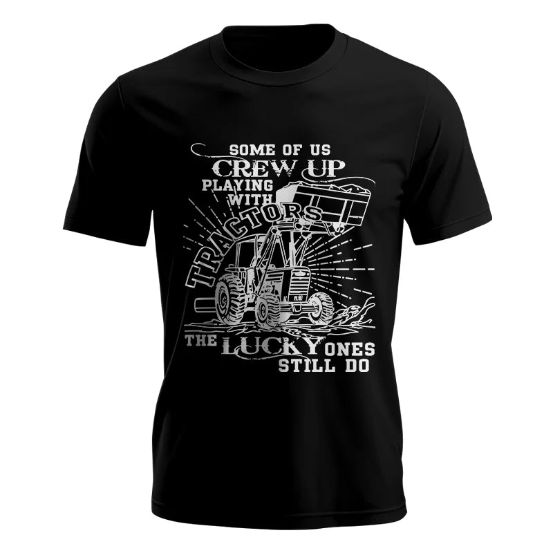 Image of Some Of Us Grew Up Playing With Tractors 1 - Unisex Jersey Short Sleeve Tee