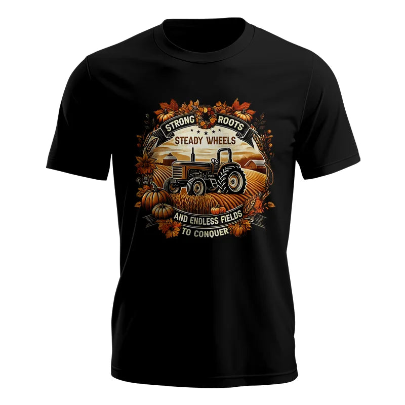 Thanksgiving Farmer Endless Fields To Conquer 1 - Unisex Jersey Short Sleeve Tee