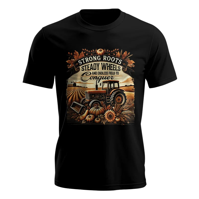 Thanksgiving Farmer Endless Fields To Conquer 2 - Unisex Jersey Short Sleeve Tee