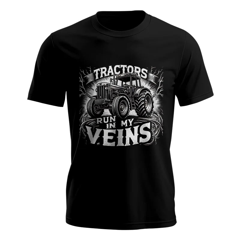 Image of Tractors Run In My Veins - Unisex Jersey Short Sleeve Tee