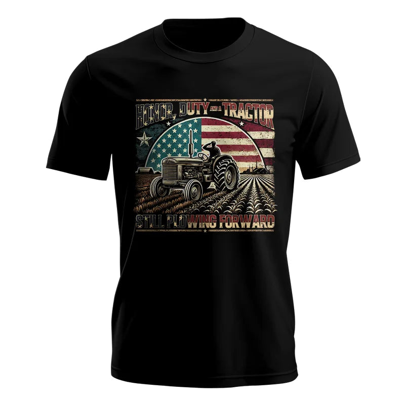 Veteran Farmer Honor Duty And A Tractor 1 - Unisex Jersey Short Sleeve Tee