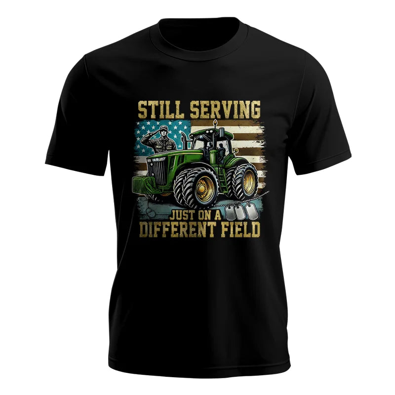 Image of Veteran Farmer Still Serving 3 - Unisex Jersey Short Sleeve Tee