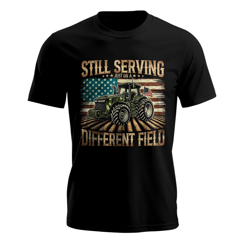 Image of Veteran Farmer Still Serving 5 - Unisex Jersey Short Sleeve Tee