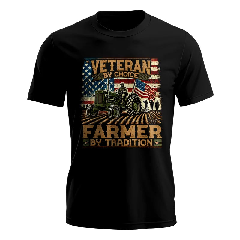 Veteran Farmer Veteran By Choice_Farmer By Tradition - Unisex Jersey Short Sleeve Tee