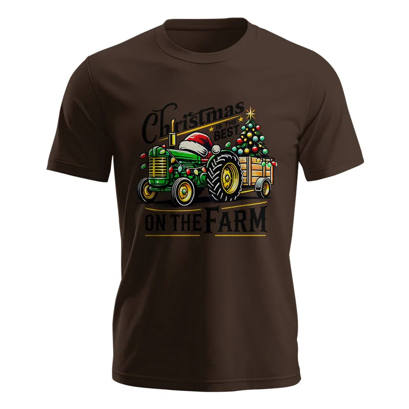 Christmas Is The Best On The Farm 3 - Unisex Jersey Short Sleeve Tee