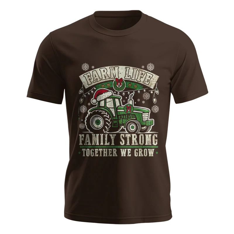 Farm Life Family Strong Together We Grow - Unisex Jersey Short Sleeve Tee