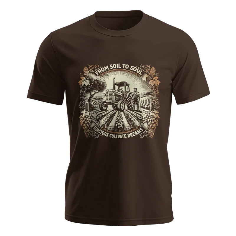 Image of From Soil To Soul_Tractors Cultivate Dreams 2 - Unisex Jersey Short Sleeve Tee