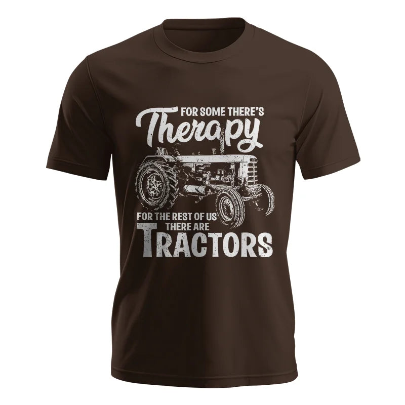 Funny Farmer Therapy Vintage Tractor Lover - Unisex Jersey Short Sleeve Tee