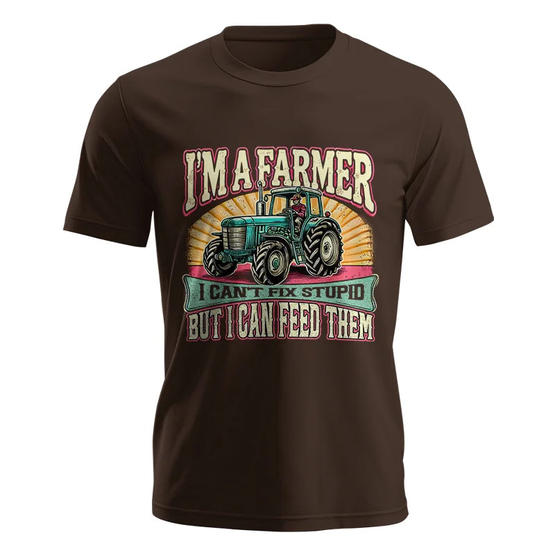 I'm A Farmer_Fix Stupid_Feed Them - Unisex Jersey Short Sleeve Tee