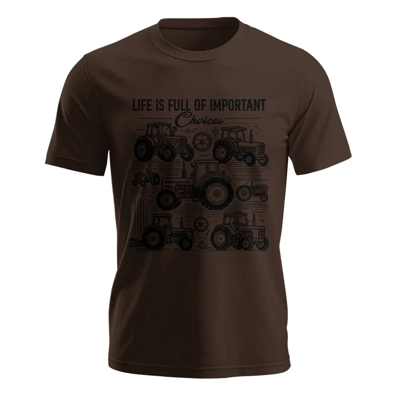 Image of Life Is Full Of Important Choices - Unisex Jersey Short Sleeve Tee