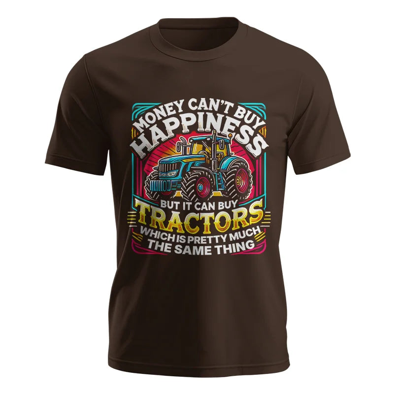 Money Can't Buy Happiness Can Buy Tractors - Unisex Jersey Short Sleeve Tee