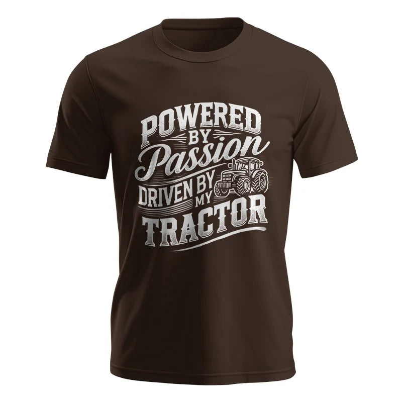 Powered By Passion Driven By My Tractor 2 - Unisex Jersey Short Sleeve Tee