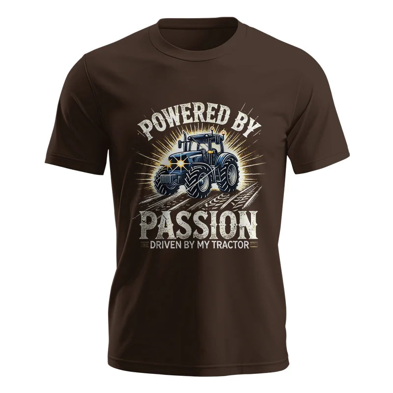 Powered By Passion Driven By My Tractor - Unisex Jersey Short Sleeve Tee