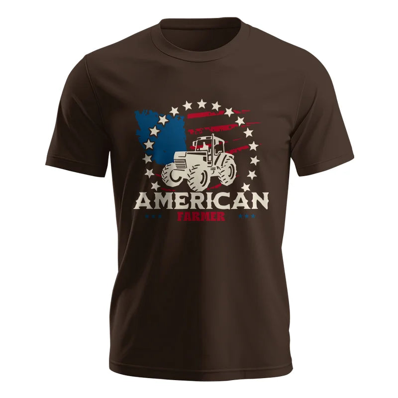 Proud To Be An American Farmer Citizen Veteran - Unisex Jersey Short Sleeve Tee