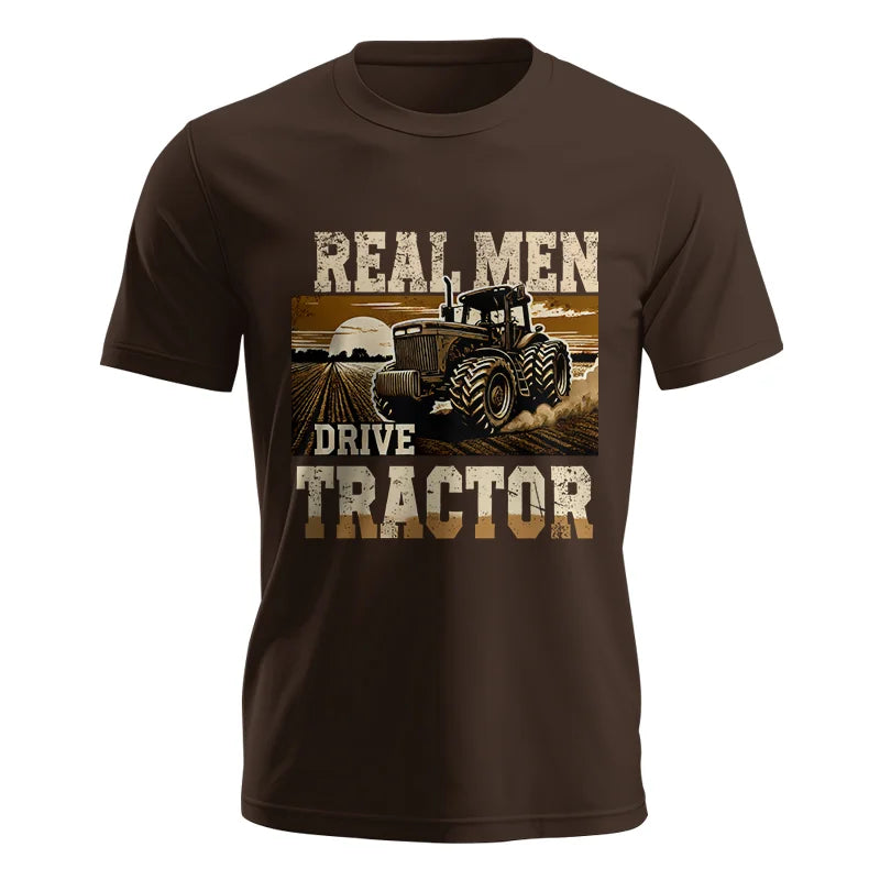 Real Men Drive Tractor - Unisex Jersey Short Sleeve Tee