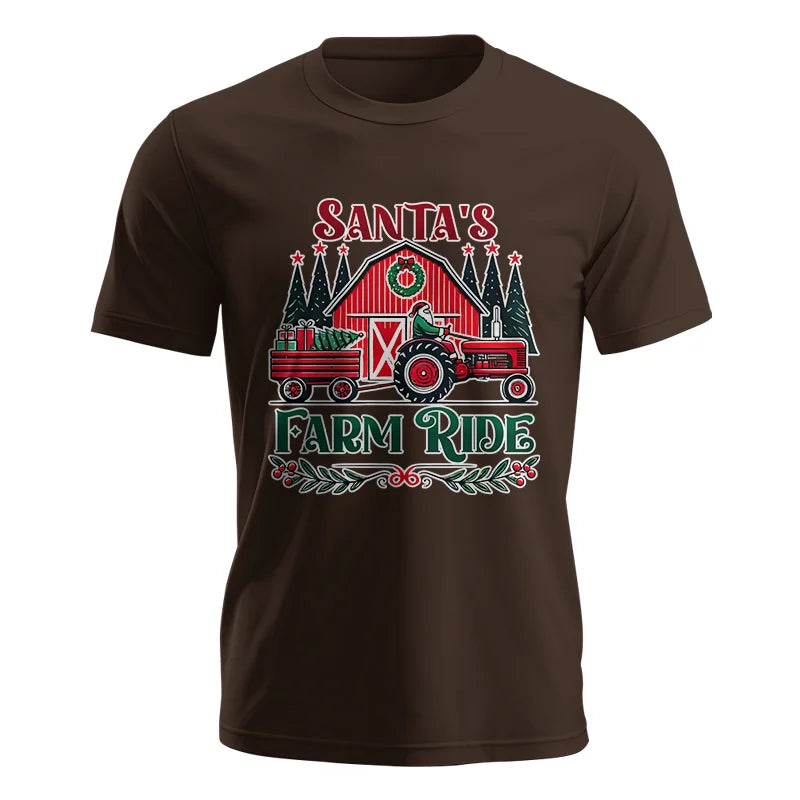 Santa's Farm Ride 1 - Unisex Jersey Short Sleeve Tee