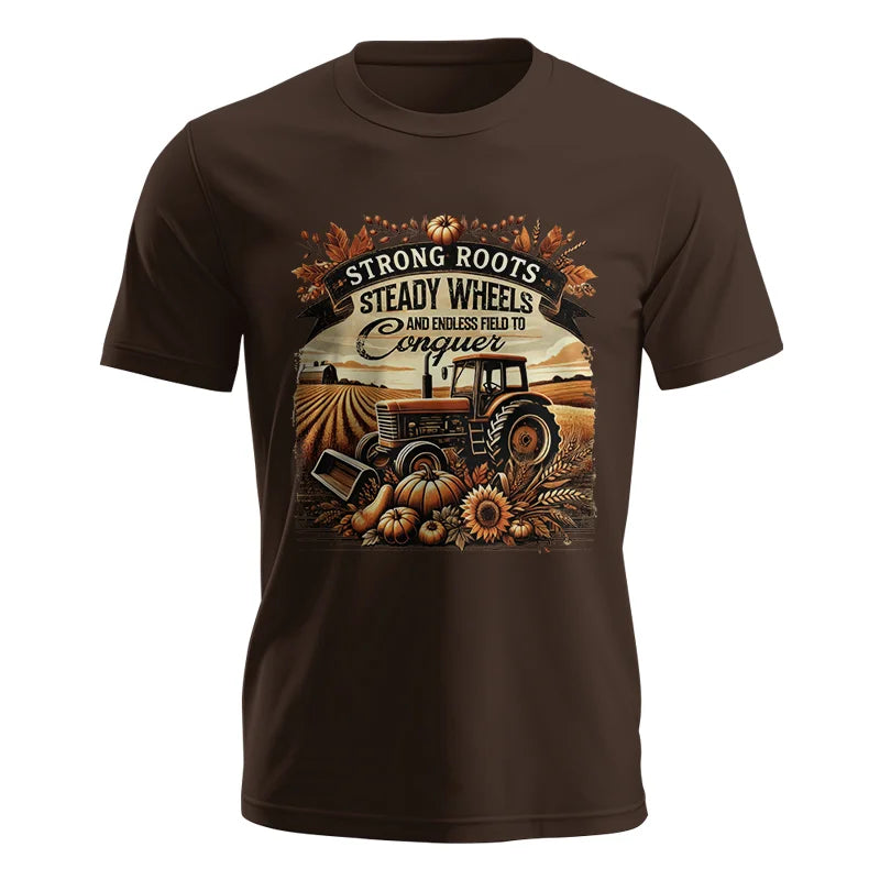 Thanksgiving Farmer Endless Fields To Conquer 2 - Unisex Jersey Short Sleeve Tee